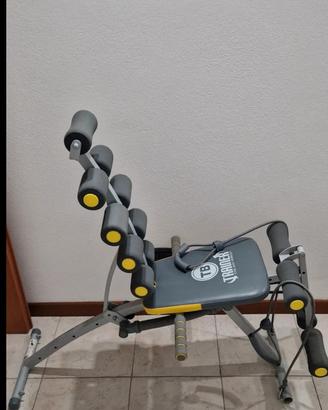 panca per addominali 