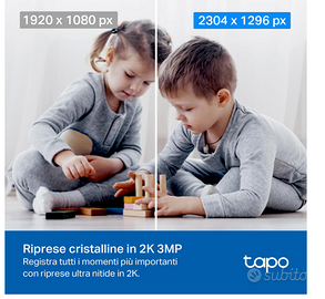 Tapo C210 Telecamera Wi-Fi Interno 2K(3MP), Videoc