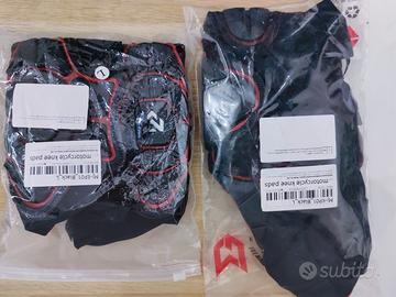 Set gomitiere e ginocchiere bici protezioni E MTB