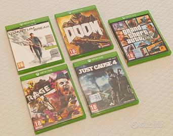 5 Videogiochi per Xbox One