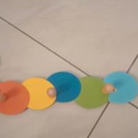 appendiabiti per cameretta lombrico