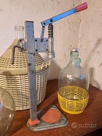 KIT Damigiane e Tappatrice