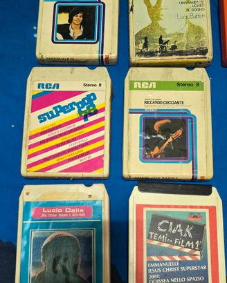 Lotto di 12 Stereo 8 
