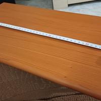 Mensole ciliegio grandi e piccole con tasselli a s