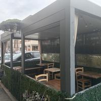 Dehor per pizzeria o ristorante misura lungo 4.80