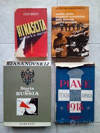 LIBRI STORICI E DI GUERRA