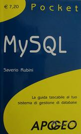 Manuale tascabile (pocket) – APOGEO – My SQL