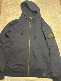 Felpa con zip STONE ISLAND