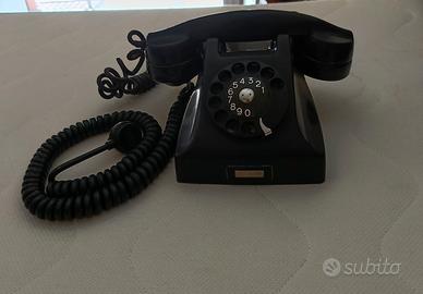 Telefono fisso a disco in bachelite