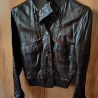 giubbino  pelle 