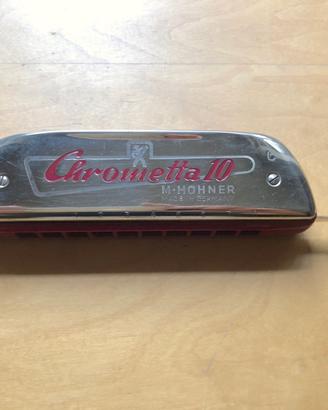 Armonica Hohner Chrometta 10 253/40 (Do)