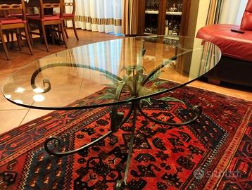 Tavolino in ferro battuto