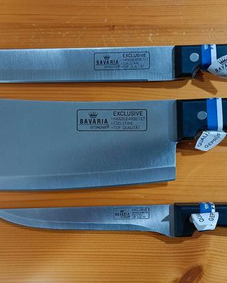 Set di 3 coltelli Bavaria Ottingher NUOVI