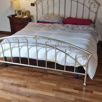 LETTO OTTONE in FOGLIA ARGENTO