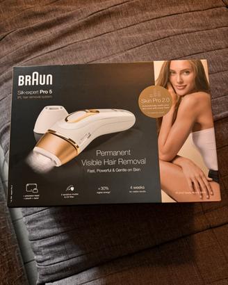 Braun silk expert pro 5, epilatore luce pulsata