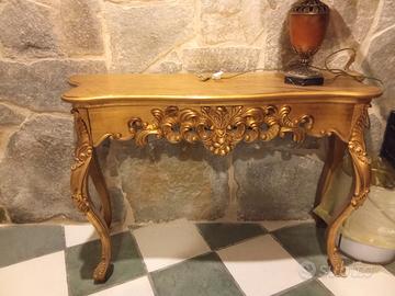 consolle stile barocco 