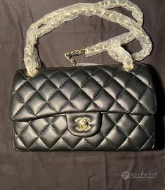 Borsa classica chanel nera