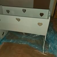 Lettino con materasso