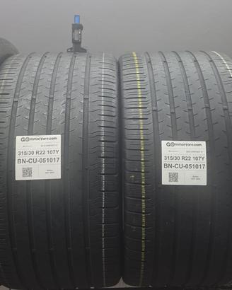 2 Pneumatici 315/30 R22 Continental Eco Contact 6 
