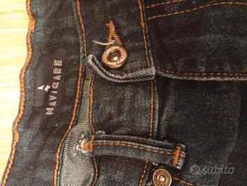 Jeans uomo cotone 