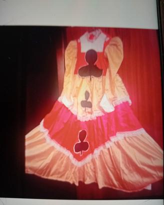 Costume per carnevale "Regina di picche"