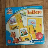 gioco lettere alfabeto clementoni per bambini