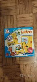 gioco lettere alfabeto clementoni per bambini