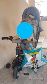 Triciclo Besrey 7-1 grigio