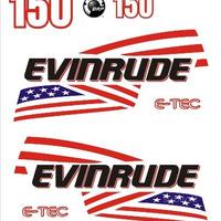 Kit adesivo evinrude 150 cv