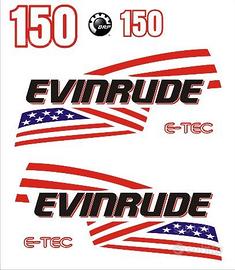 Kit adesivo evinrude 150 cv