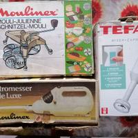 Passapomodoro, coltello elettrico e mixer frullat