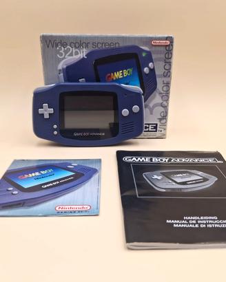 Nintendo Game Boy Advance GBA AGB-001 Indigo Viola