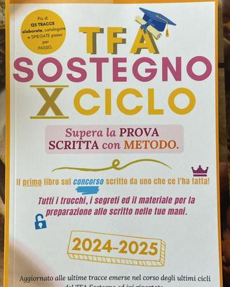 Libri TFA Sostegno