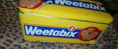 Lotto Vintage Scatole in Latta Pavesi Weetabix