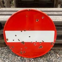 Insegna smaltata divieto d’accesso 60 cm