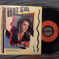 45 giri Sabrina Hot Girl 7" Vinyl 1987 disco