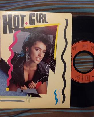 45 giri Sabrina Hot Girl 7" Vinyl 1987 disco