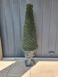 Cipresso artificiale in vaso