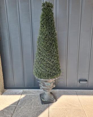 Cipresso artificiale in vaso