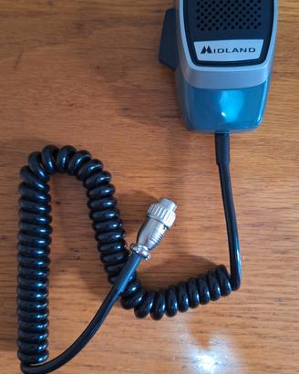Mike MIDLAND DYNAMIC MICROPHONE. Imp 500 hom