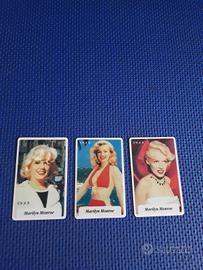 3 Schede telefoniche Marylin Monroe 