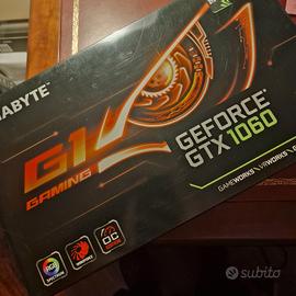 Scheda Grafica GTX1060 Nvidia versione 6 Gb