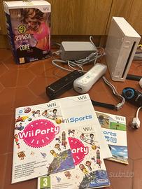 Nintendo Wii Sport, Party e Zumba fitness