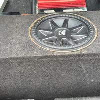 Subwoofer kicker 38 cm 1600