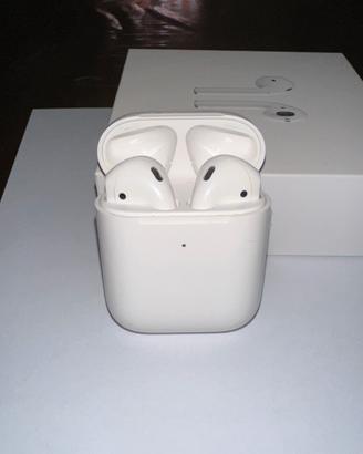 AirPods 2ª Gen. Originali Apple +Custodia Wireless