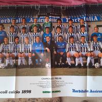 Poster calcio Ascoli 85-86 Boskov Guerin Sportivo