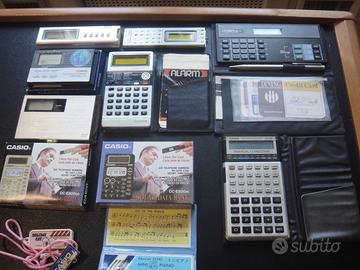 CASIO CITIZEN orologio calcolatrice vintage