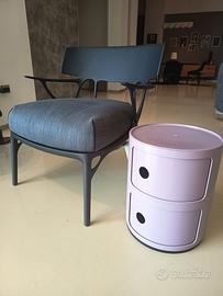 Componibili Kartell nuovi colori Malva due vani