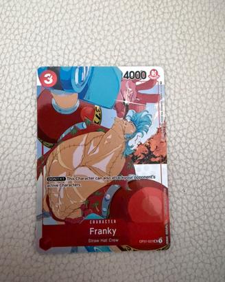 Franky one piece tcg op01