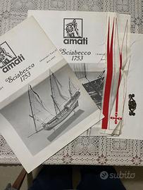 Piano costruzione Sciabecco 1753 (inclusa spediz.)